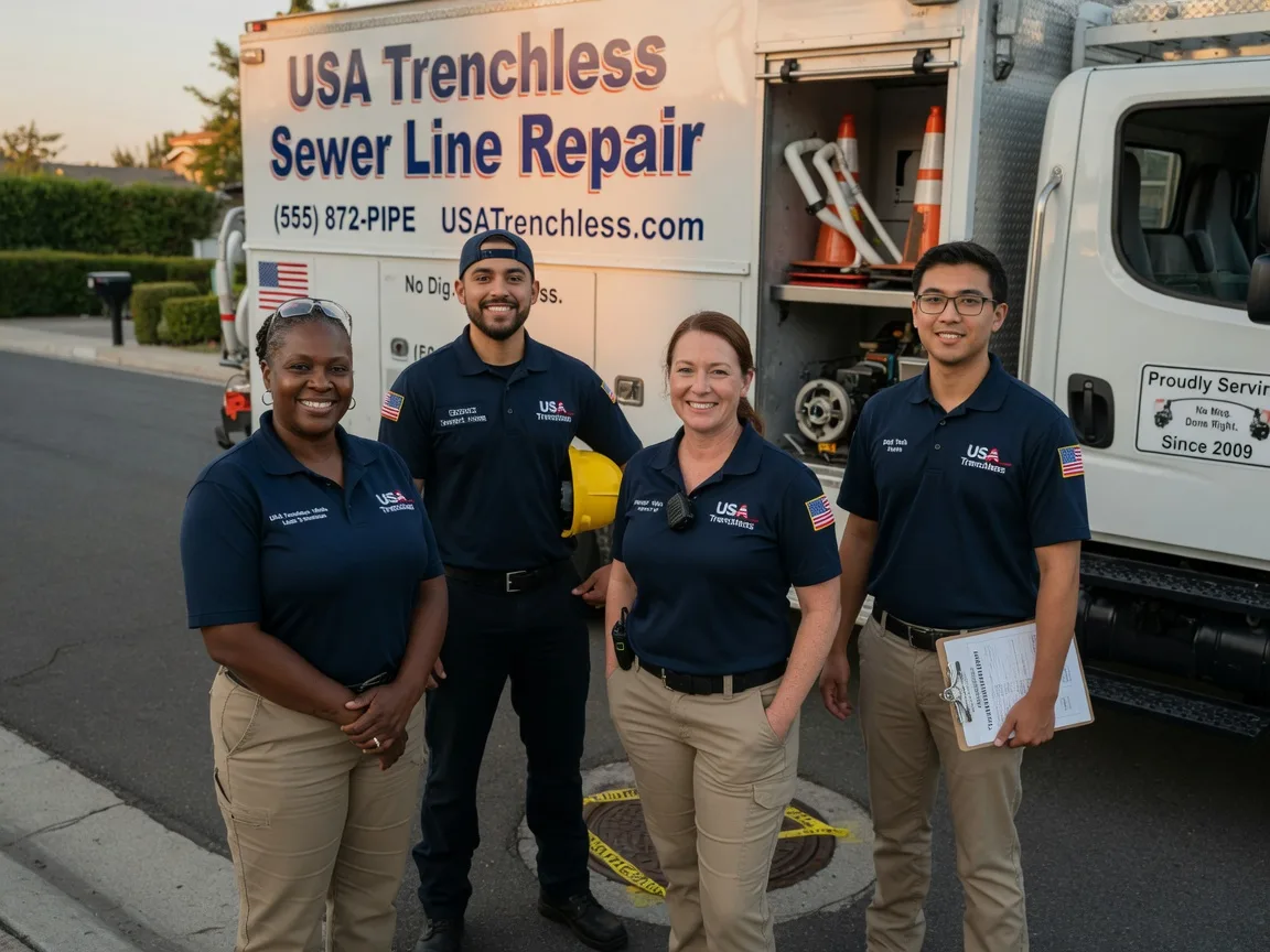 Sewer Line Repair company in Ama, LA